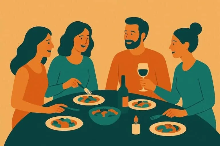 Wer offline isst, isst besser. 12meat Social Dining. Einfach essen. Einfach echt. Neue Leute kennenlernen beim Essen.