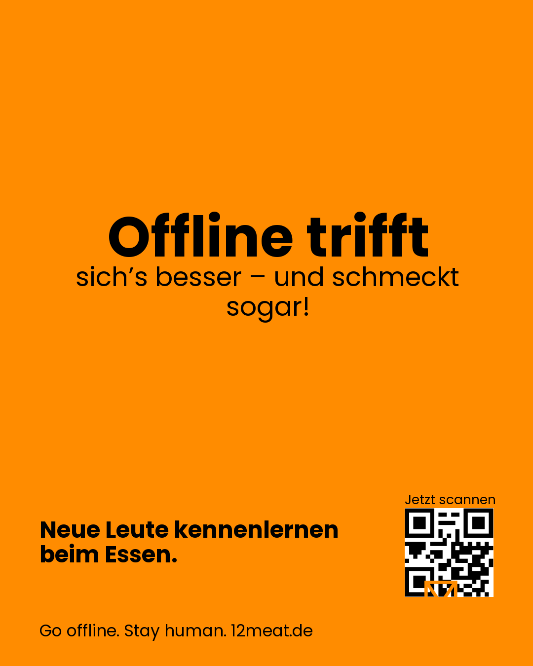 Offline trifft sich’s besser – und schmeckt sogar!
