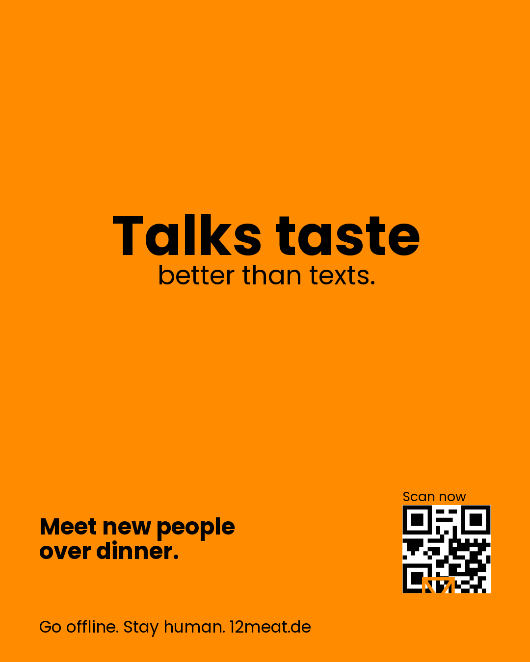 Talks taste better than texts.