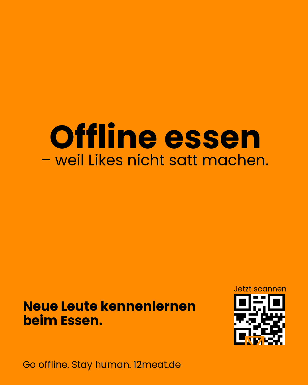 Offline essen – weil Likes nicht satt machen.