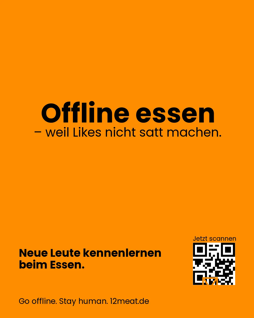 Offline essen – weil Likes nicht satt machen.
