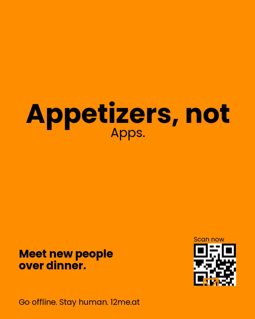 Appetizers, not Apps.
