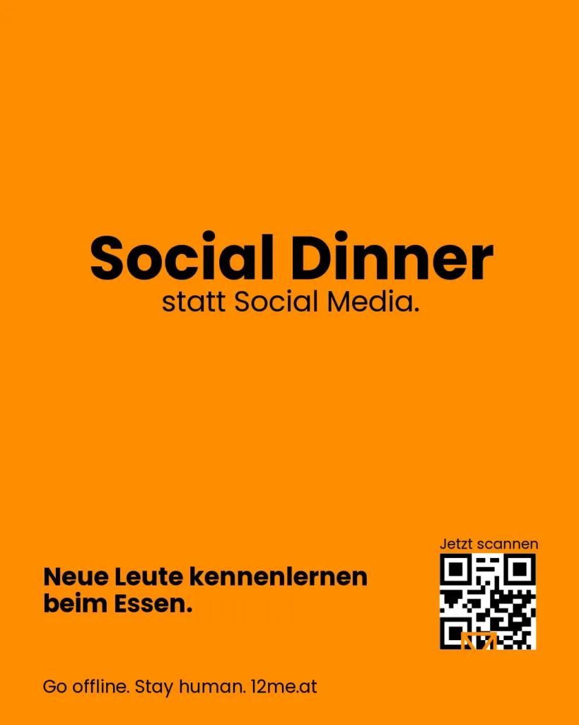 Social Dinner statt Social Media.