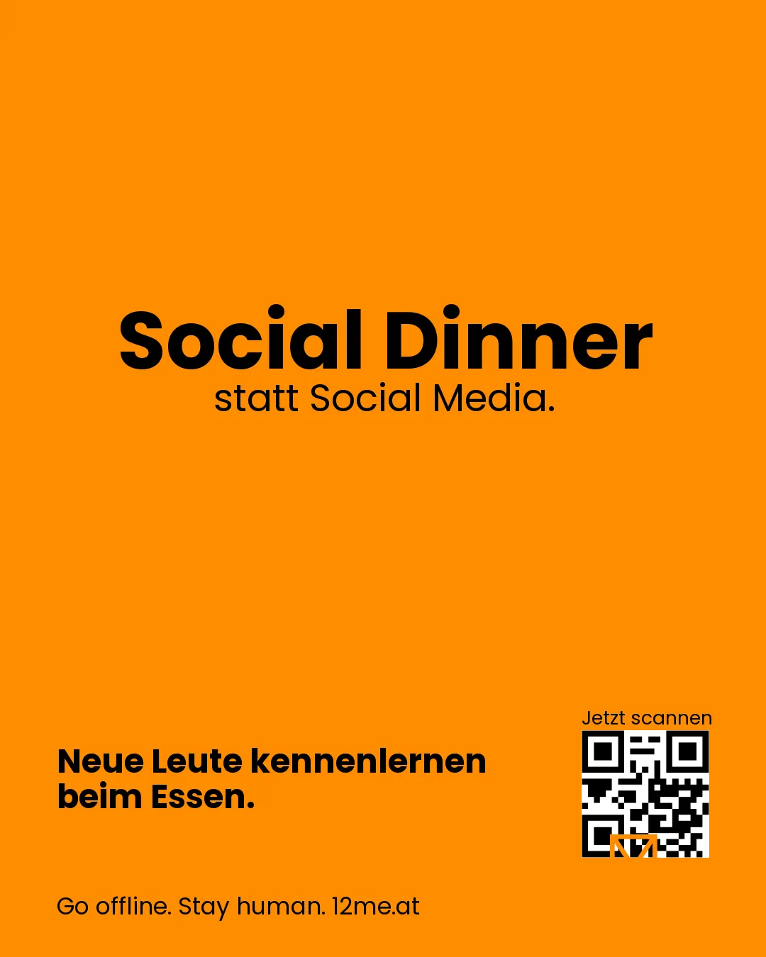 Social Dinner statt Social Media.