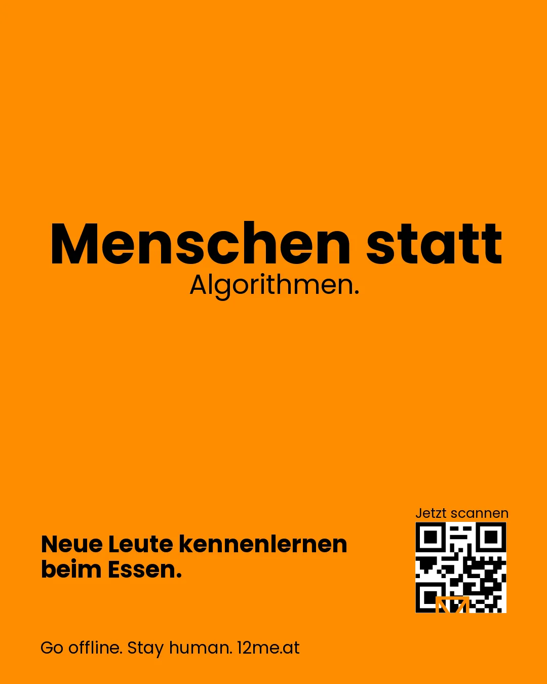 Menschen statt Algorithmen.