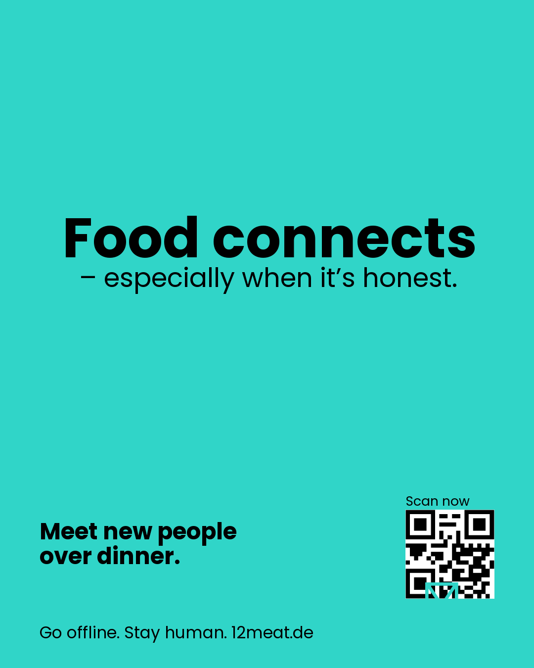 Food connects – especially when it’s honest.