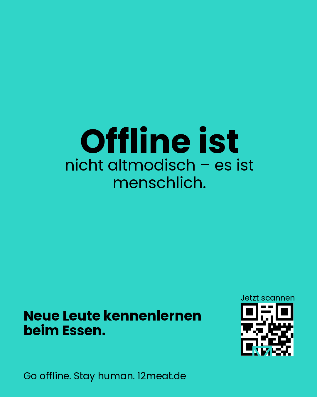 Offline ist nicht altmodisch – es ist menschlich.