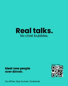 Real talks. No chat bubbles.