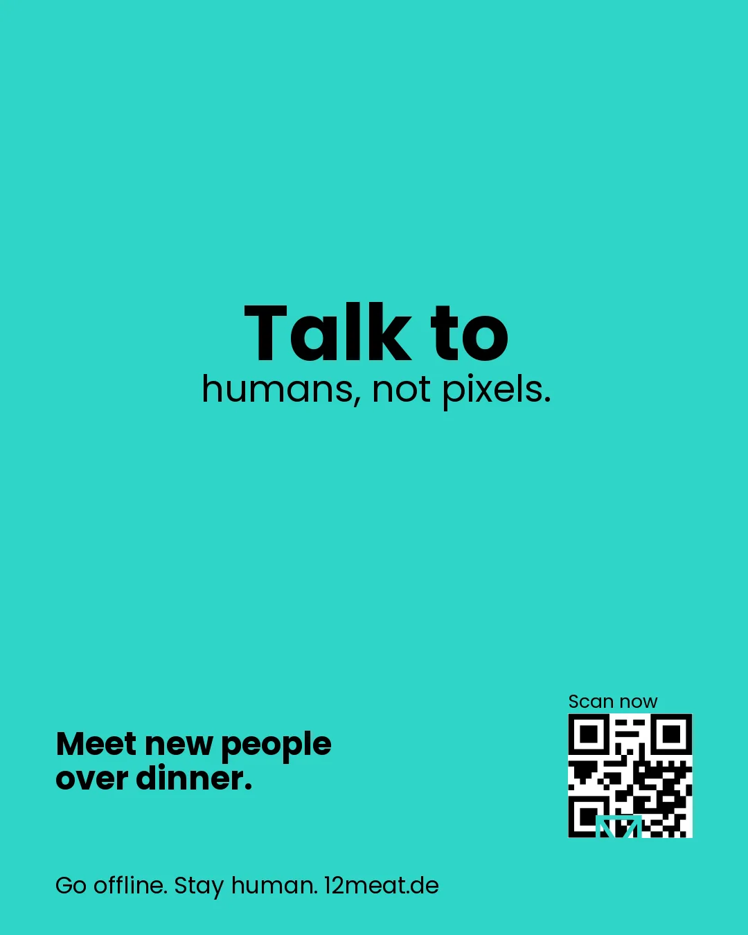Talk to humans, not pixels.