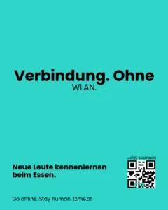 Verbindung. Ohne WLAN.