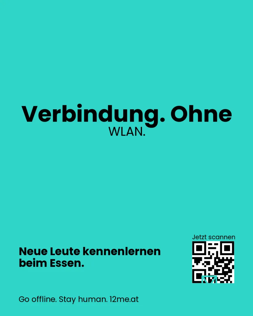 Verbindung. Ohne WLAN.